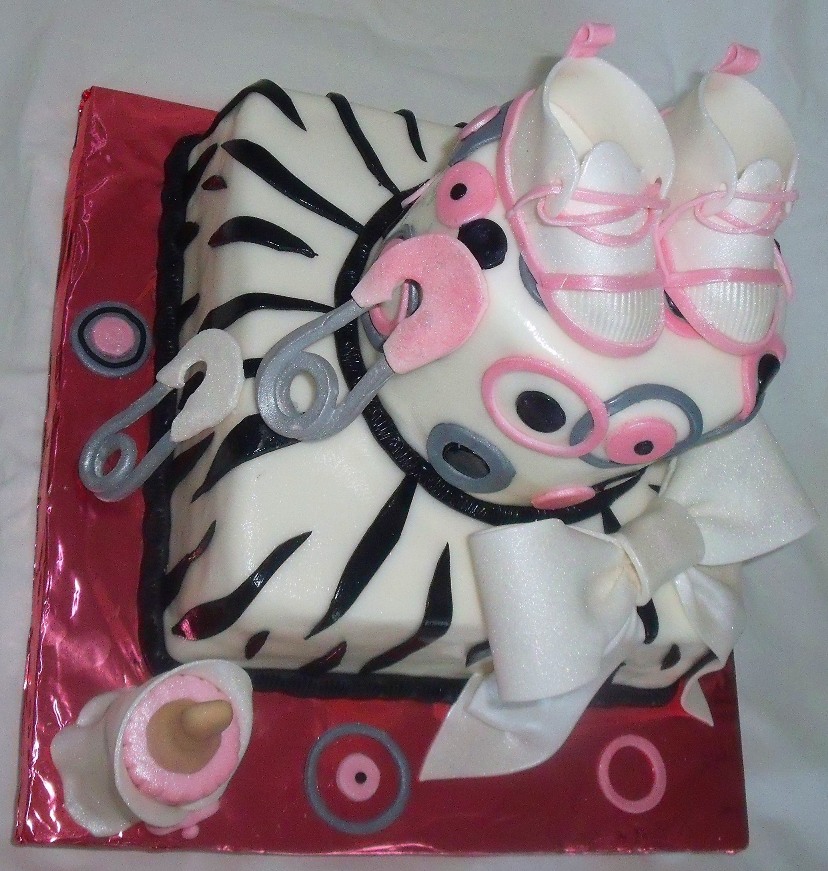 Zebra Baby Shower Cakes Zebra Baby Shower Cakes