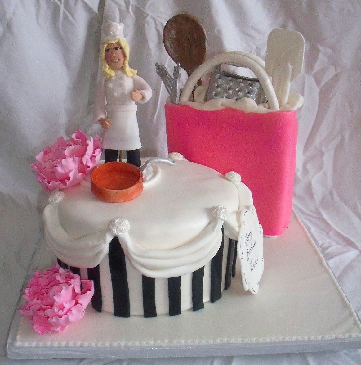 Chef Kitchen Cooking Theme Cake Main View