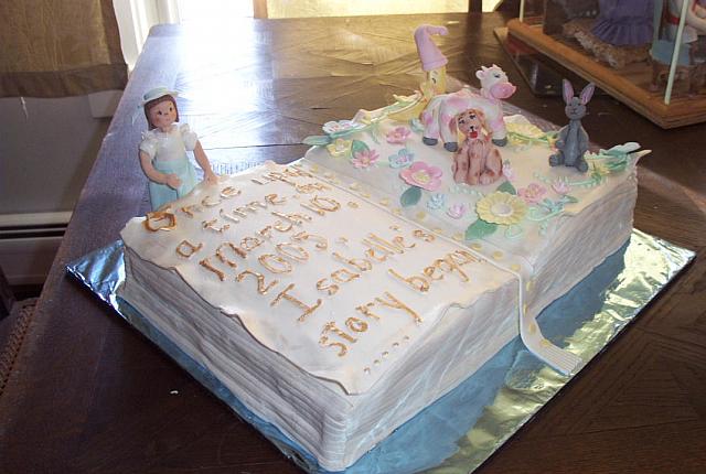 baby book cake all decorations edible