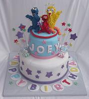 Sesame Street Child Birthday Cake