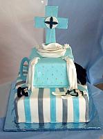 First Communion For Boy Cake main view