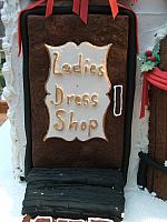 2008 Gingerbread Ladies Dress Shop - Front door