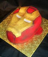 Iron Man Fondant Cake