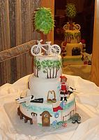 Immigration Anniversary Cake or Immigration Celebration Cake