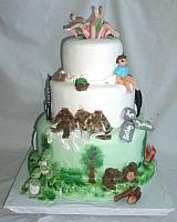 MultiThemed 40th Women's Birthday Cake