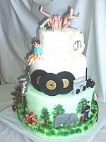 MultiThemed 40th Birthday Cake side 1