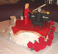 50th Anniversary Cake main