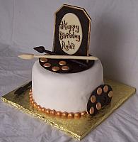 Artist or Painter Hobby Chocolate Cake